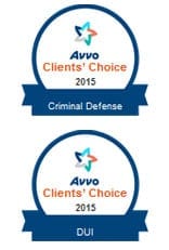AVVO Clients Choice Award for Criminal Defense & DUI in Denver